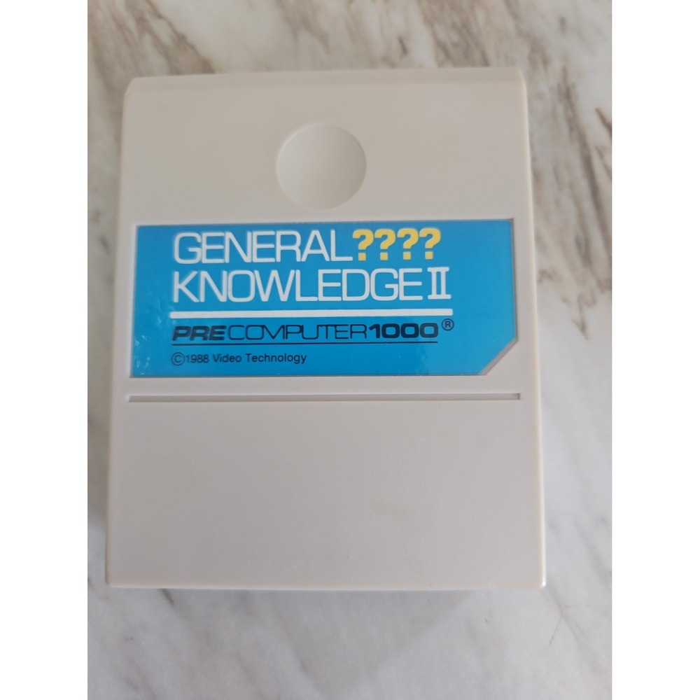 Vtech Pre Computer 1000 General Knowledge II